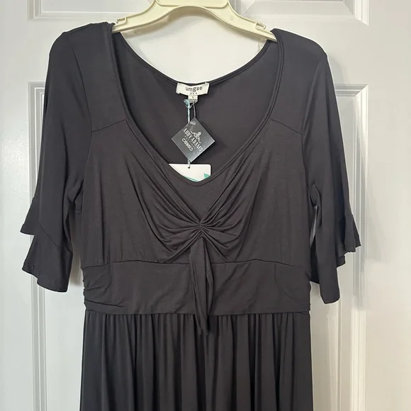 Umgee Black Midi Dress - Picture 3 of 5